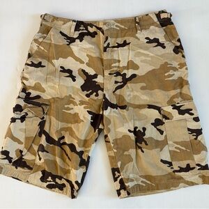Storm Mechanism Shorts Mens 38 Khaki Camouflage Cargo Military F-16C Utility